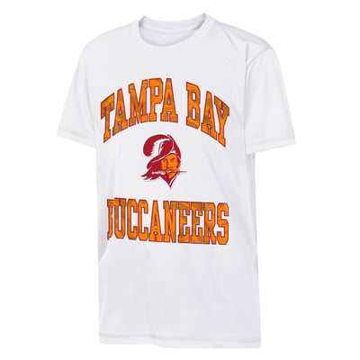  Tampa Bay Buccaneers Outerstuff Youth Retro Collection Swat T-Shirt - White
