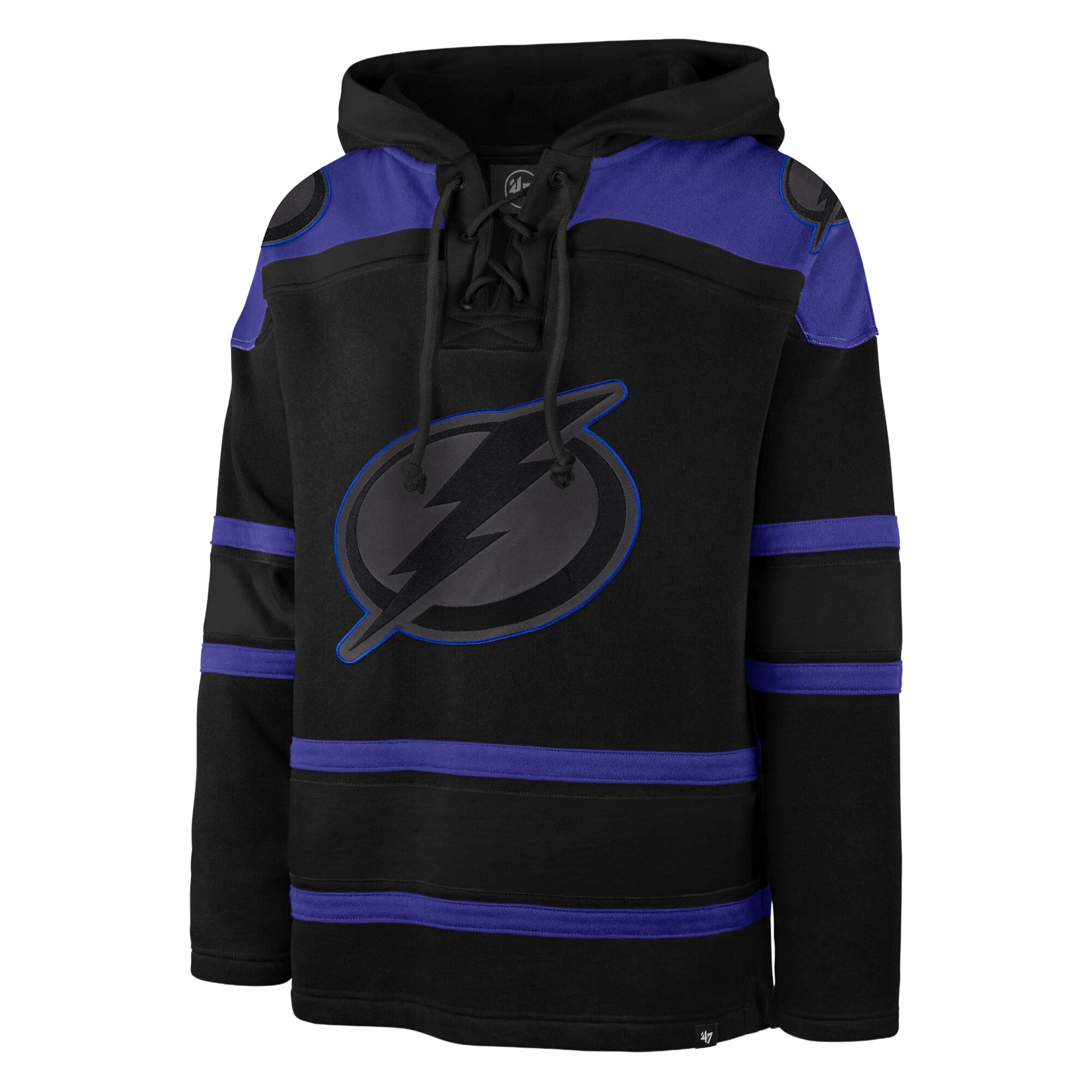 Sweat à capuche lacets Tampa Bay Lightning noir '47 pour homme