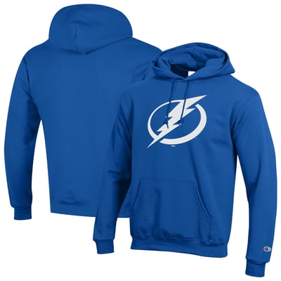 Tampa Bay Lightning Champion Primary Logo Pullover Hoodie - Blue