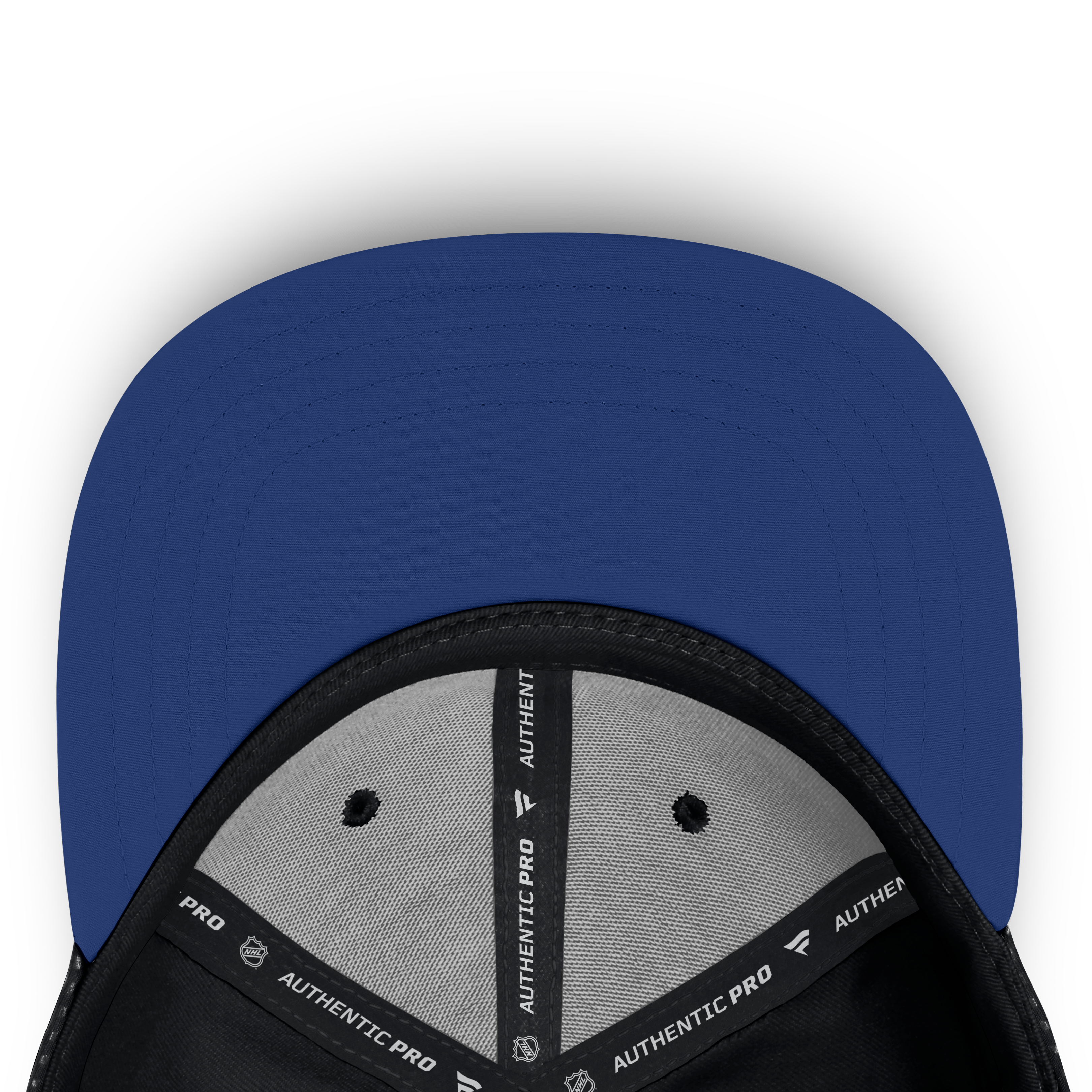 Men's Fanatics Black Tampa Bay Lightning Authentic Pro Rink Square Visor Snapback Hat