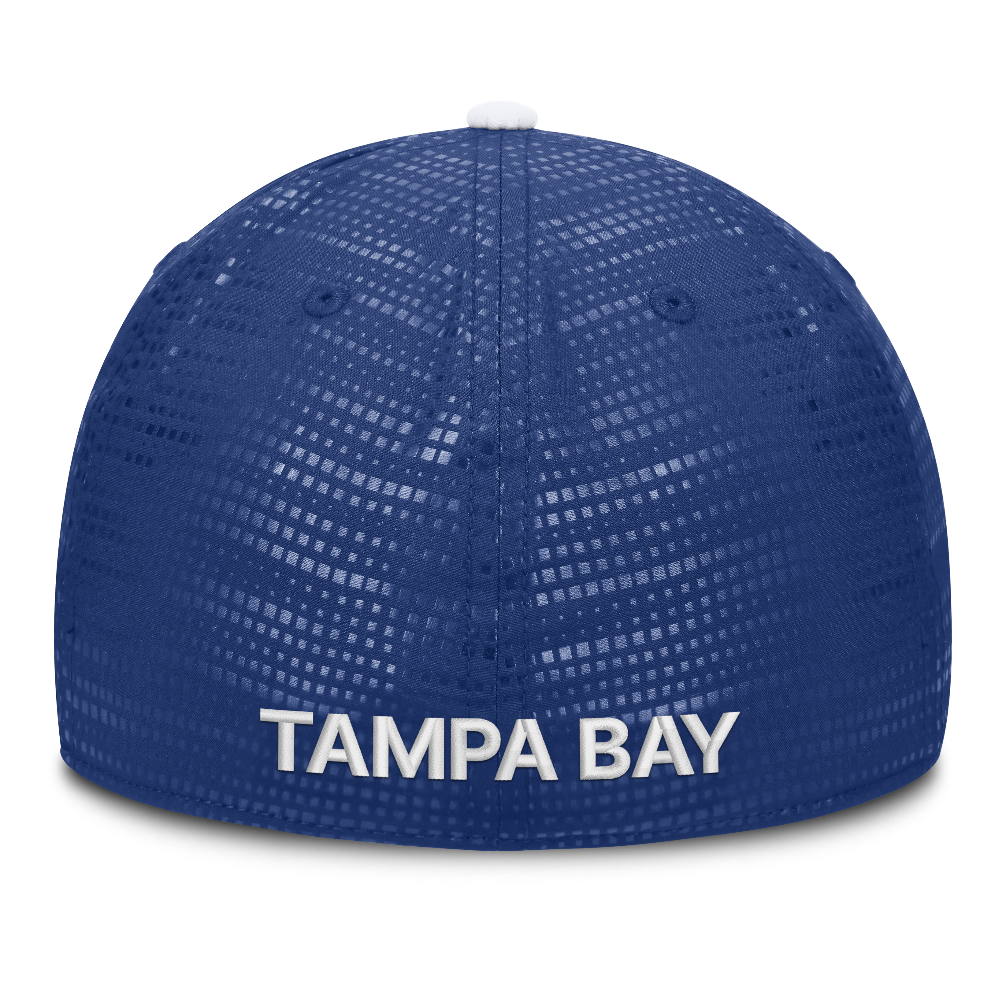 Men's Fanatics Blue Tampa Bay Lightning Authentic Pro Rink Debossed Stretch Fit Hat