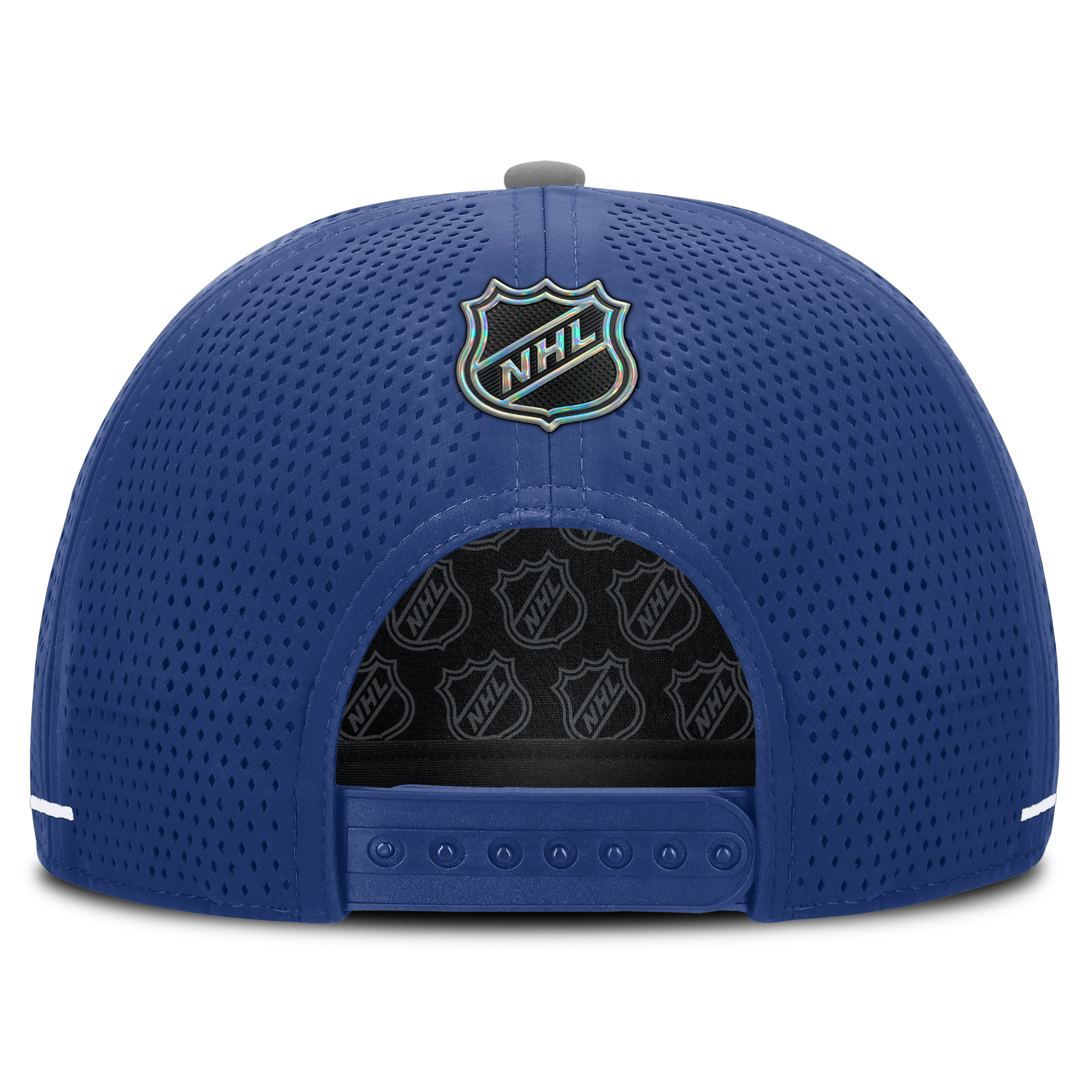 Men's Fanatics Blue Tampa Bay Lightning Authentic Pro Rink Vented A-Frame Adjustable Hat
