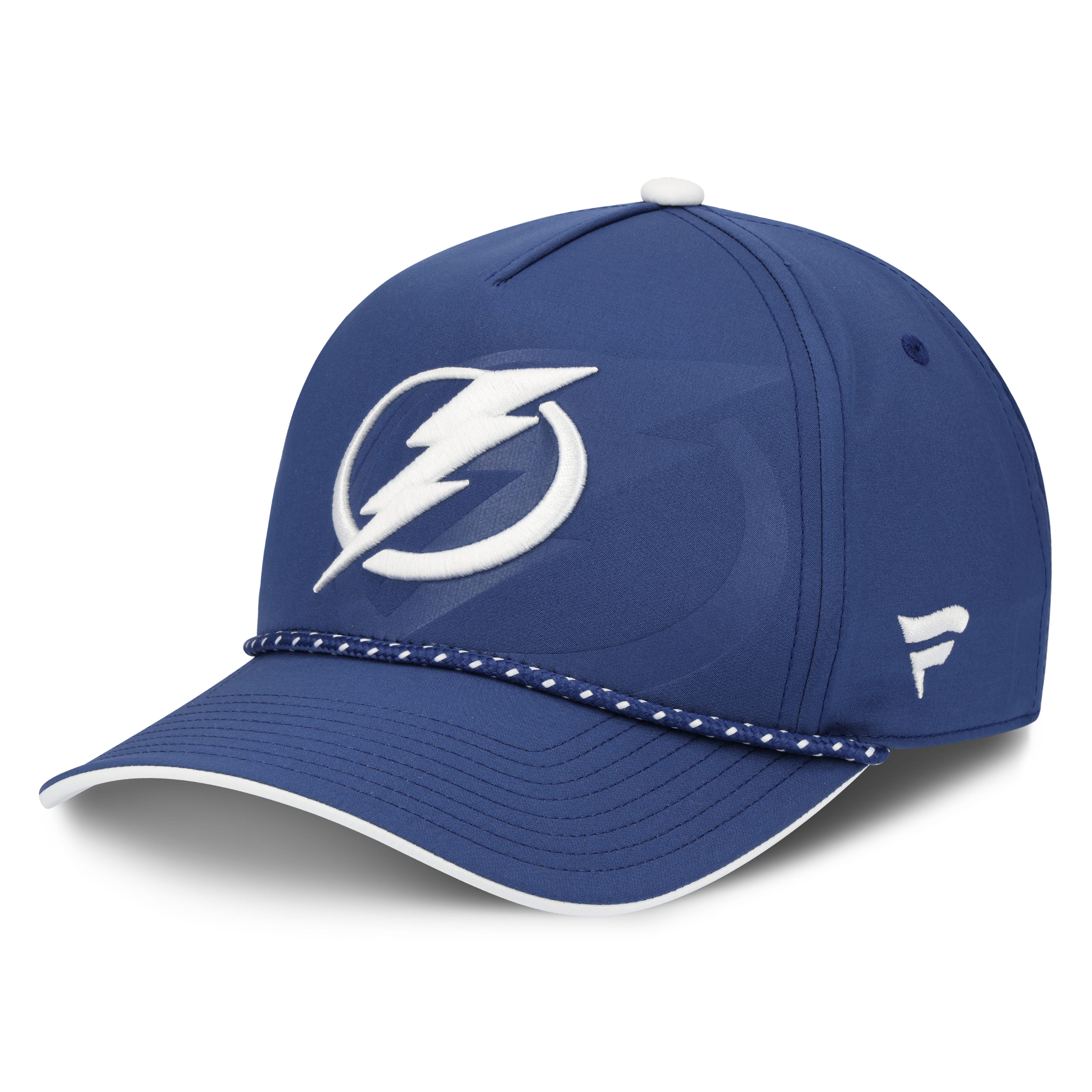 Casquette ajustable Fanatics bleue Tampa Bay Lightning On Stage Podium A-Frame pour homme