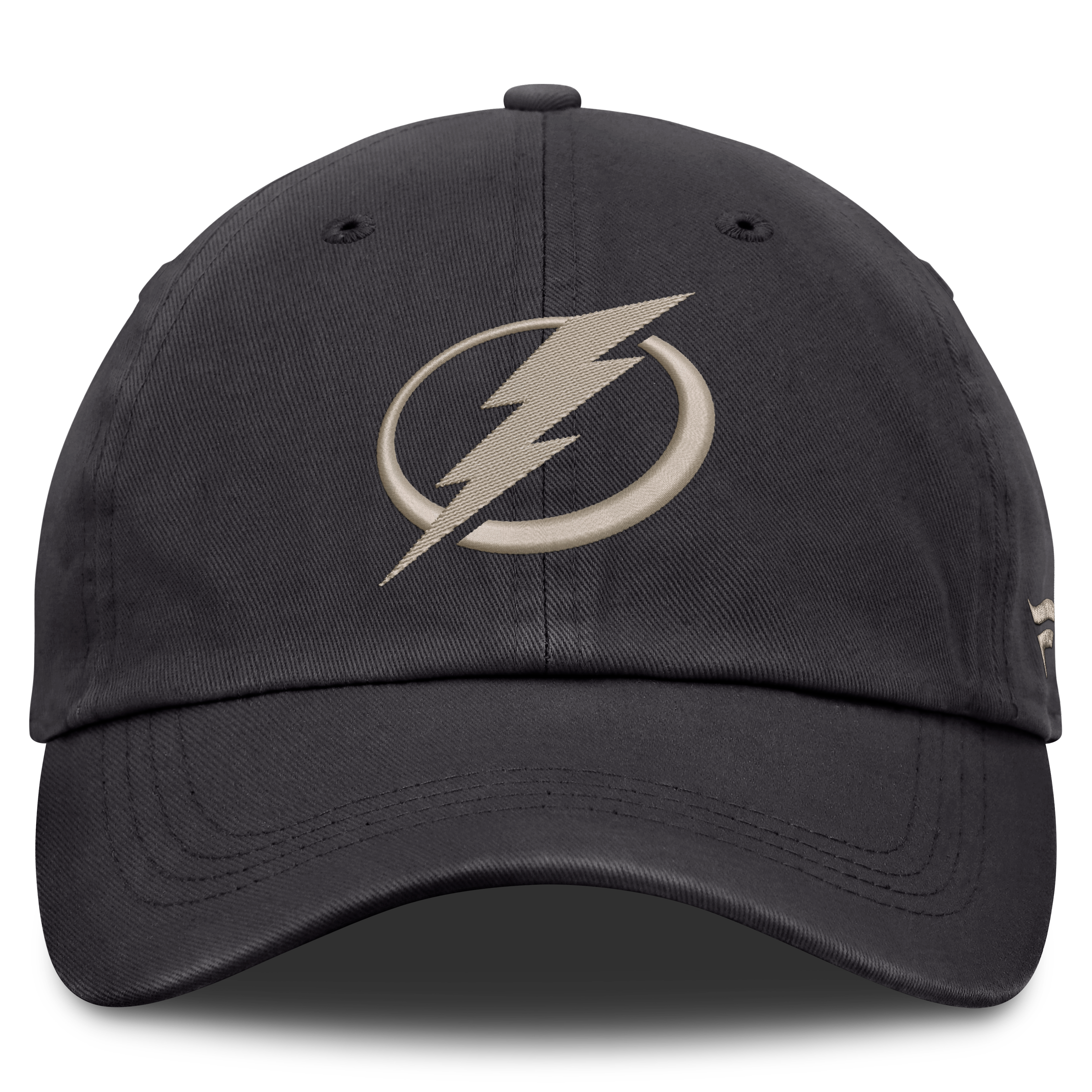 Casquette ajustable Fanatics Charcoal Tampa Bay Lightning Road Phantom Washed pour homme