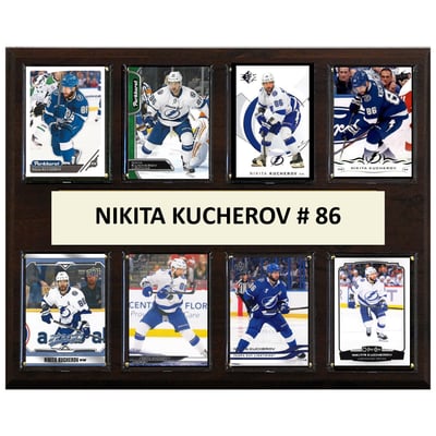 Nikita Kucherov Tampa Bay Lightning 12" x 15" Trading Card Plaque