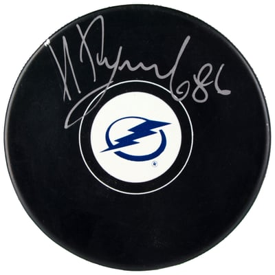 Fanatics Authentic Nikita Kucherov Tampa Bay Lightning Autographed Hockey Puck