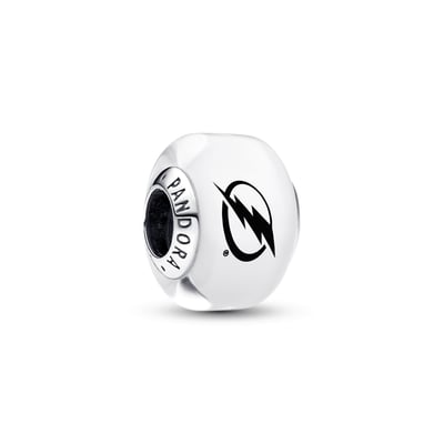 Tampa Bay Lightning Pandora Glass Murano Charm
