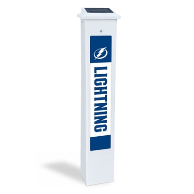 Tampa Bay Lightning 25" Solar Light Glow Post