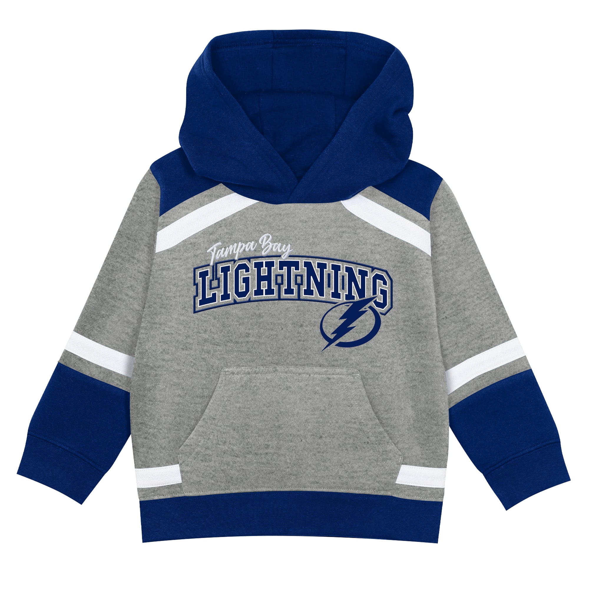 Toddler Outerstuff Gray/Blue Tampa Bay Lightning Ice Explorer Hoodie & Pants Set