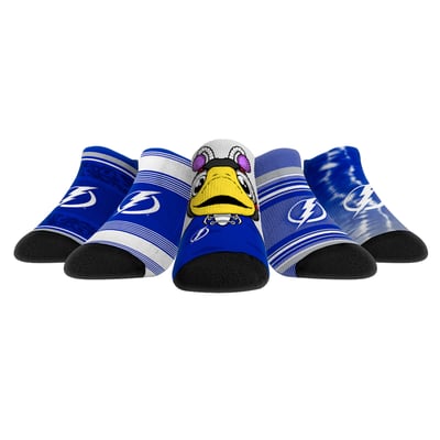 Tampa Bay Lightning Rock Em Unisex Super Fan Five-Pack Low-Cut Socks Set - 