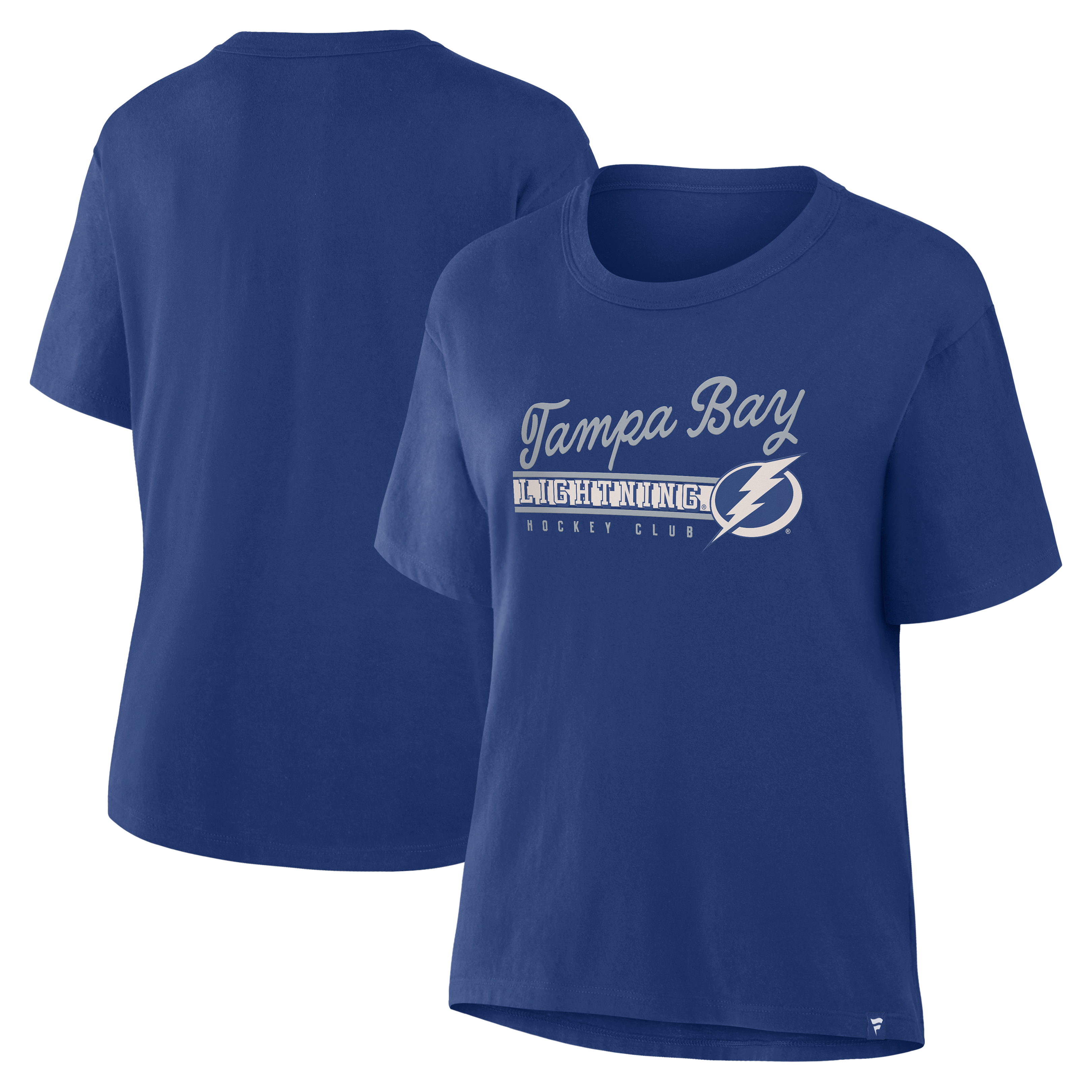Women's Fanatics Blue Tampa Bay Lightning Hometown Premium Legacy T-Shirt