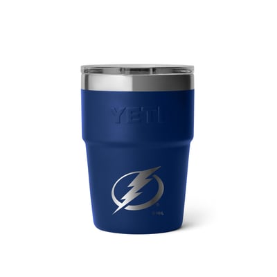 Tampa Bay Lightning  YETI 16oz. Rambler Stackable Cup with MagSlider Lid
