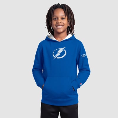 Youth Tampa Bay Lightning  Champion Royal Fleece Hoodie
