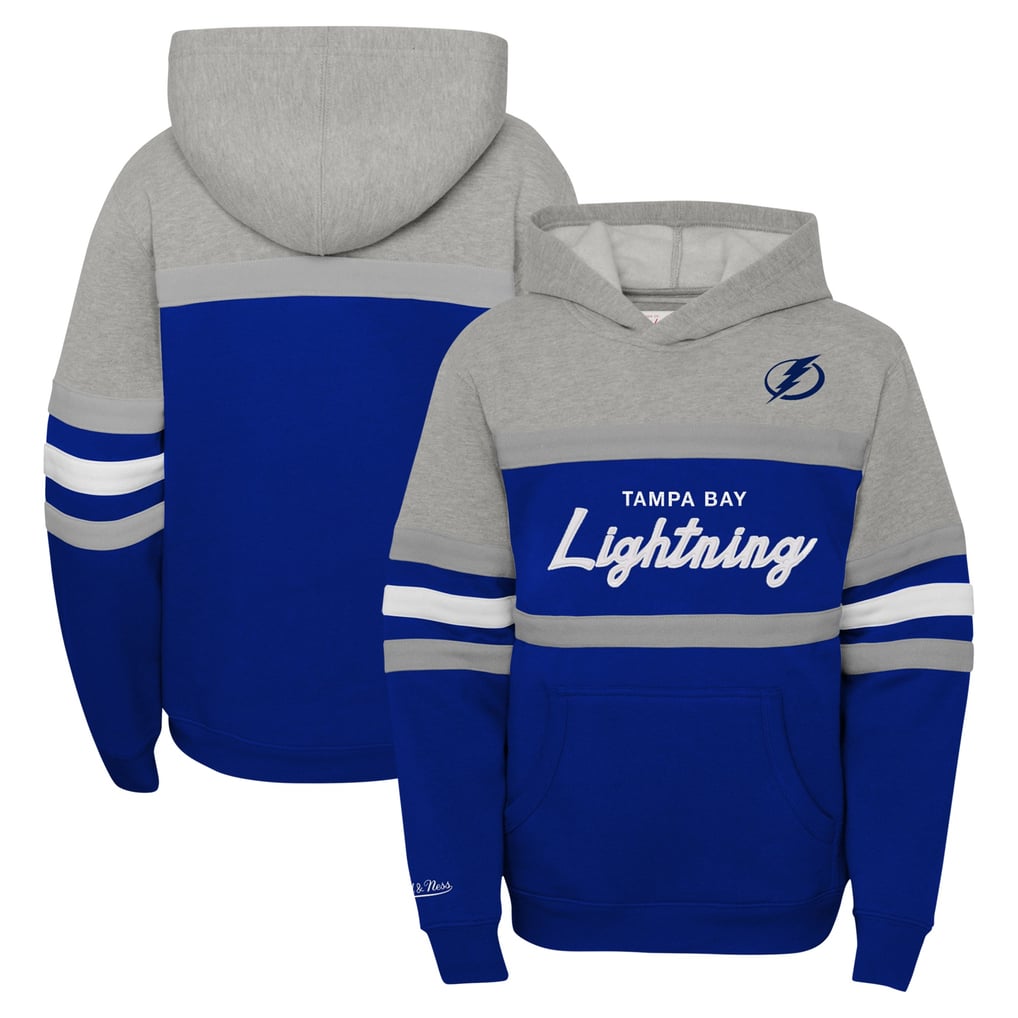 Sweat à capuche Mitchell & Ness gris pour entraîneur-chef des jeunes du Lightning de Tampa Bay