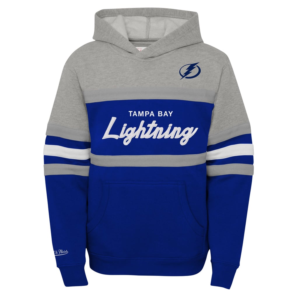 Sweat à capuche Mitchell & Ness gris pour entraîneur-chef des jeunes du Lightning de Tampa Bay