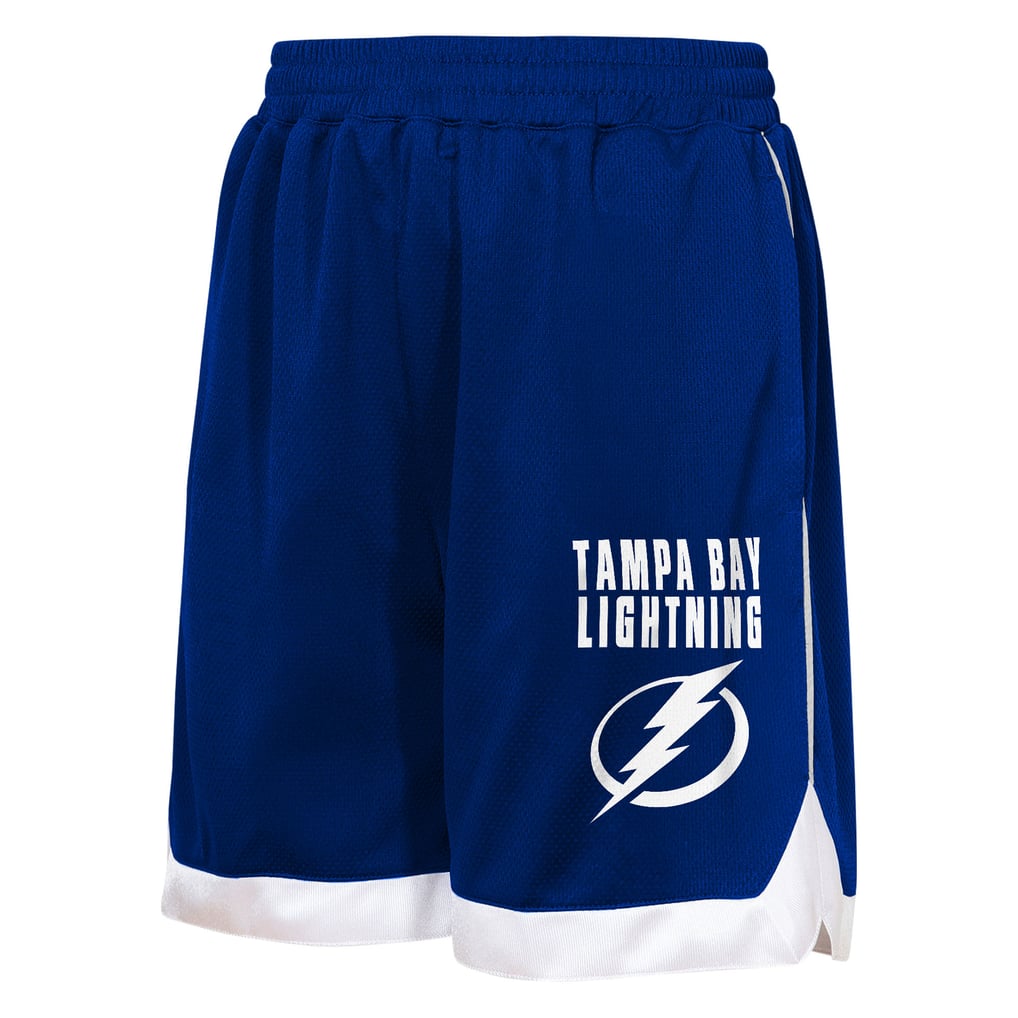 Short de baseball bleu All Star Outerstuff pour jeunes du Lightning de Tampa Bay