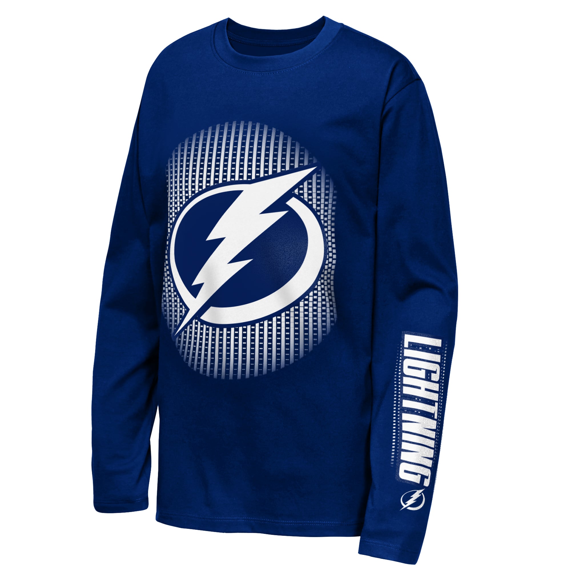 T-shirt à manches longues Youth Outerstuff Blue Tampa Bay Lightning Regroup & Reset