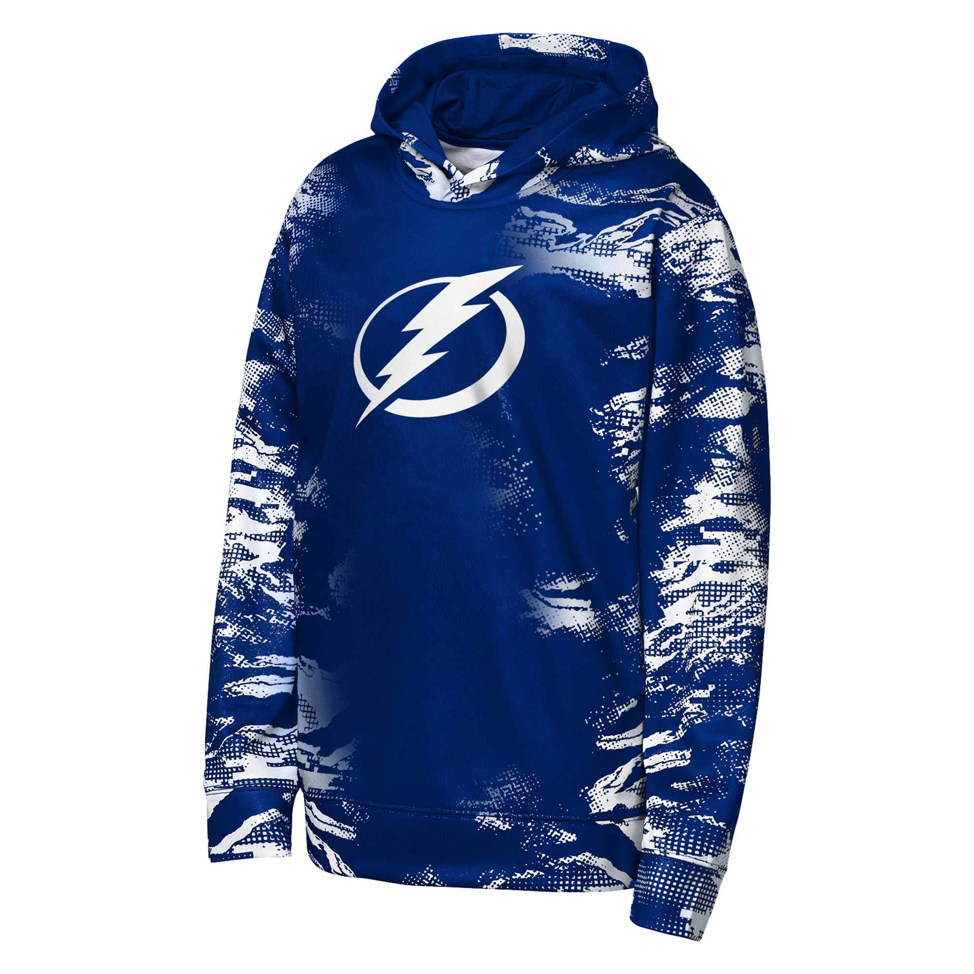 Sweat à capuche Youth Outerstuff bleu Tampa Bay Lightning Team Dynamics