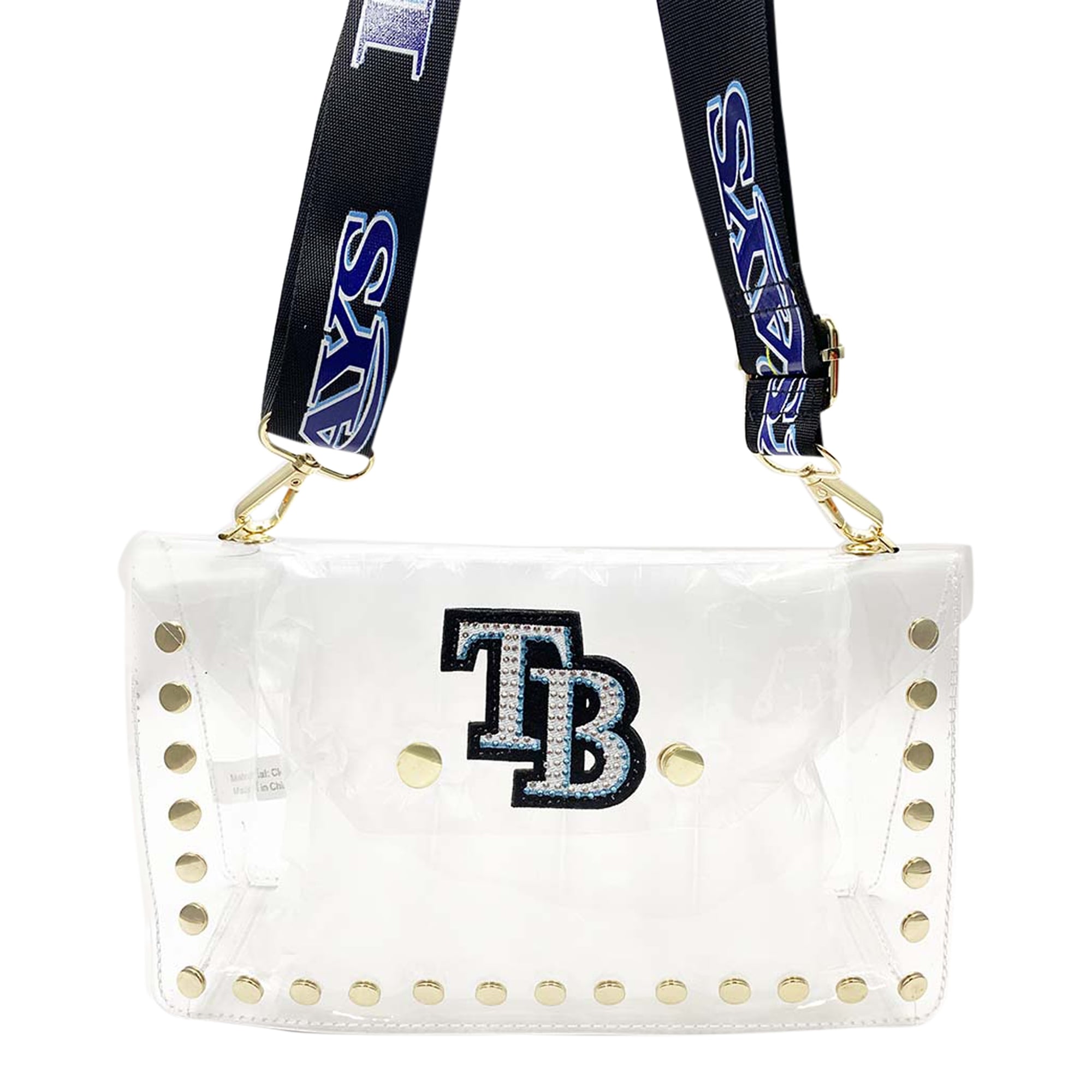 Sac bandoulière transparent FABGATING by Cuce Tampa Bay Rays