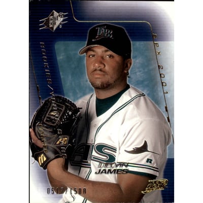 2001 SPx #202 Delvin James YS RC