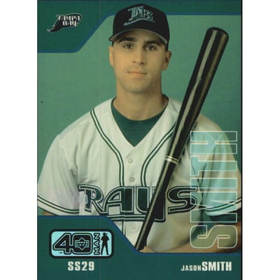 2002 Upper Deck 40-Man Electric Rainbow #128 Jason Smith
