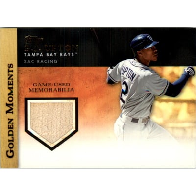 2012 Topps Golden Moments Relics #BU B.J. Upton S2