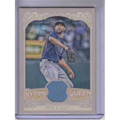 2012 Topps Gypsy Queen Relics #DPR David Price