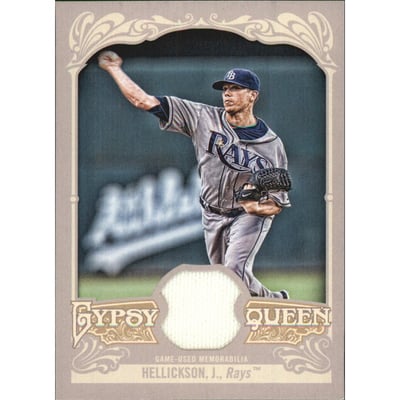 2012 Topps Gypsy Queen Relics #JH Jeremy Hellickson
