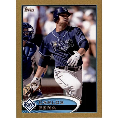 2012 Topps Mini Gold #417 Carlos Pena