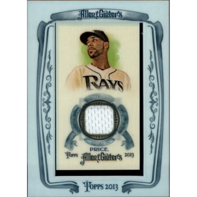 2013 Topps Allen and Ginter Framed Mini Relics #DP David Price