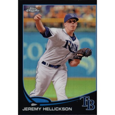 2013 Topps Chrome Black Refractors #209 Jeremy Hellickson