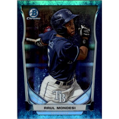 2014 Bowman Chrome Prospects Series 2 Bubble Refractors #BCP39 Raul Mondesi