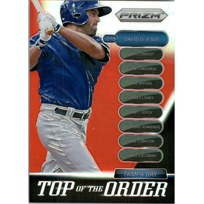 2014 Panini Prizm Top of the Order Prizms Red #7 David DeJesus
