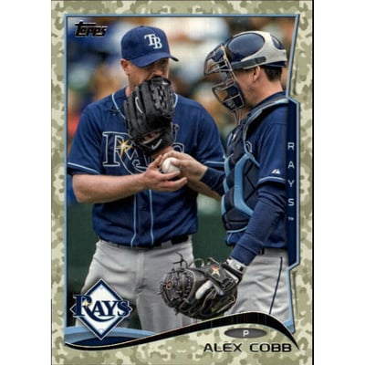 2014 Topps Camo #176 Alex Cobb