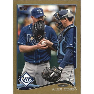 2014 Topps Mini Gold #176 Alex Cobb
