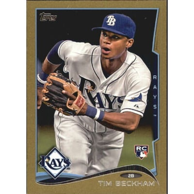 2014 Topps Mini Gold #605 Tim Beckham