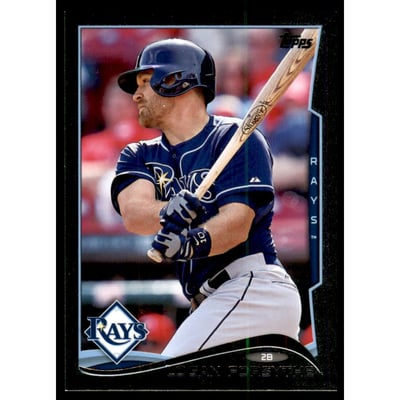 2014 Topps Update Black #US306 Logan Forsythe