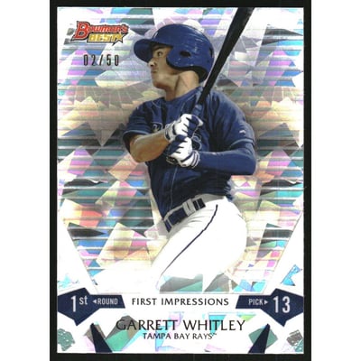 2015 Bowman's Best First Impressions Atomic Refractors #FIGW Garrett Whitley