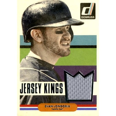 2015 Donruss Jersey Kings #20 Evan Longoria