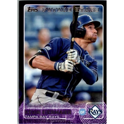 2015 Topps Toys R Us Purple Border #158 Kevin Kiermaier FS