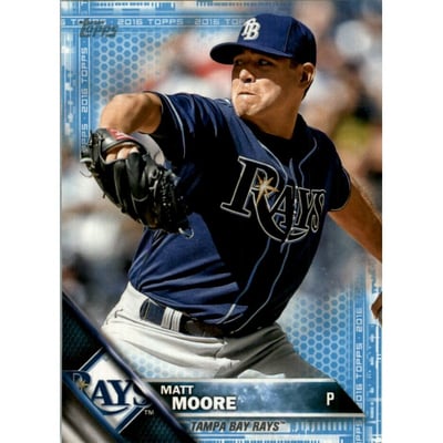 2016 Topps Mini Blue #698 Matt Moore