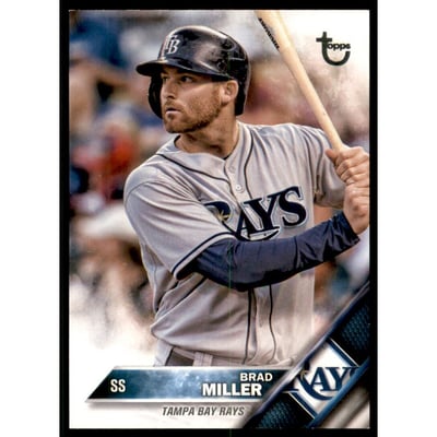 2016 Topps Vintage Stock #646 Brad Miller