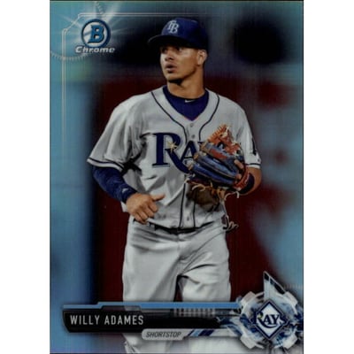2017 Bowman Chrome Prospects Refractors #BCP140 Willy Adames