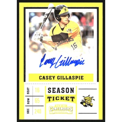 2017 Panini Contenders College Tickets #16 Casey Gillaspie