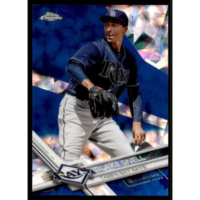 2017 Topps Chrome Sapphire Edition #190 Blake Snell