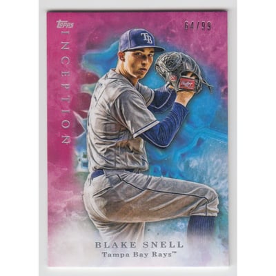 2017 Topps Inception Magenta #97 Blake Snell