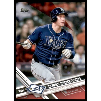 2017 Topps Mother's Day Pink #165 Corey Dickerson