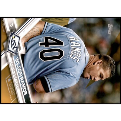 2017 Topps Update 5x7 Gold #US108 Wilson Ramos