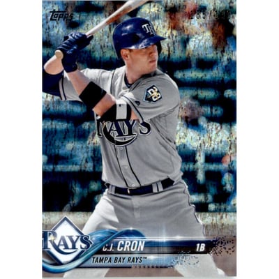 2018 Topps Factory Set Foilboard #571 C.J. Cron