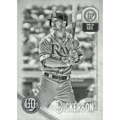 2018 Topps Gypsy Queen Black and White #211 Corey Dickerson